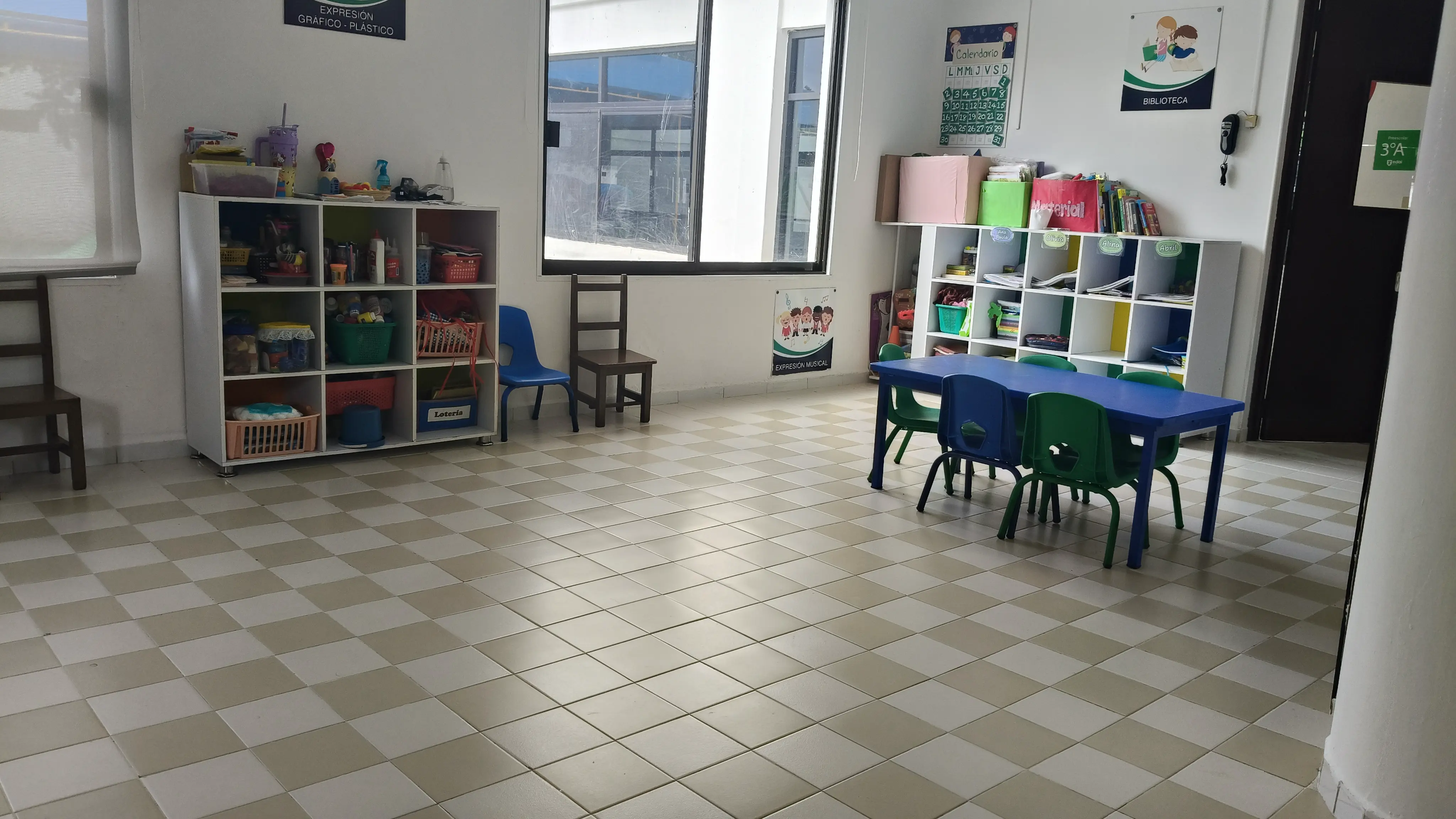 Aula 3 del preescolar EDAI
